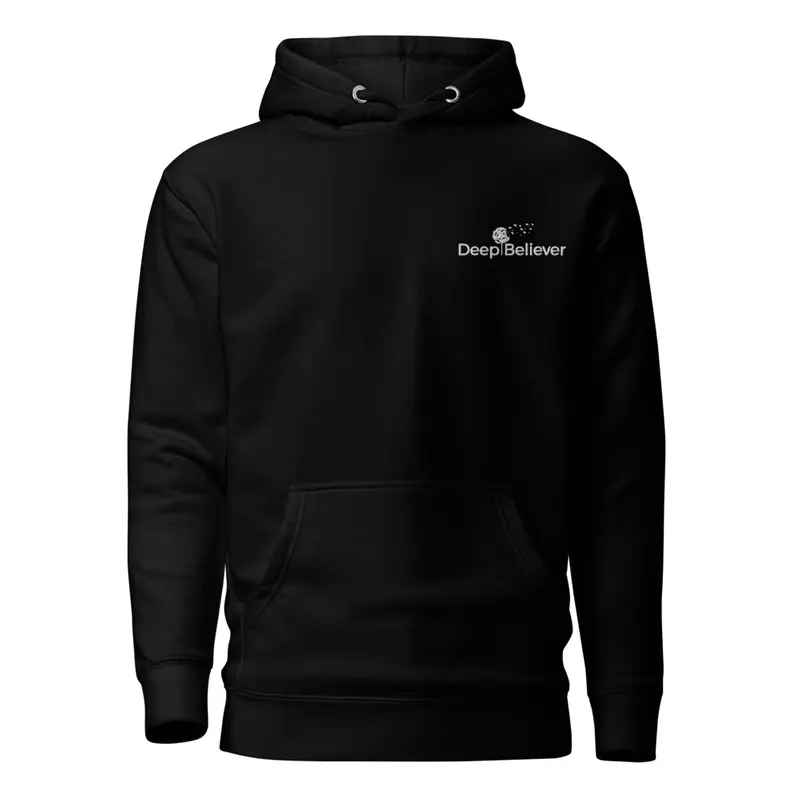 Deep Believer Embroidered Hoodie