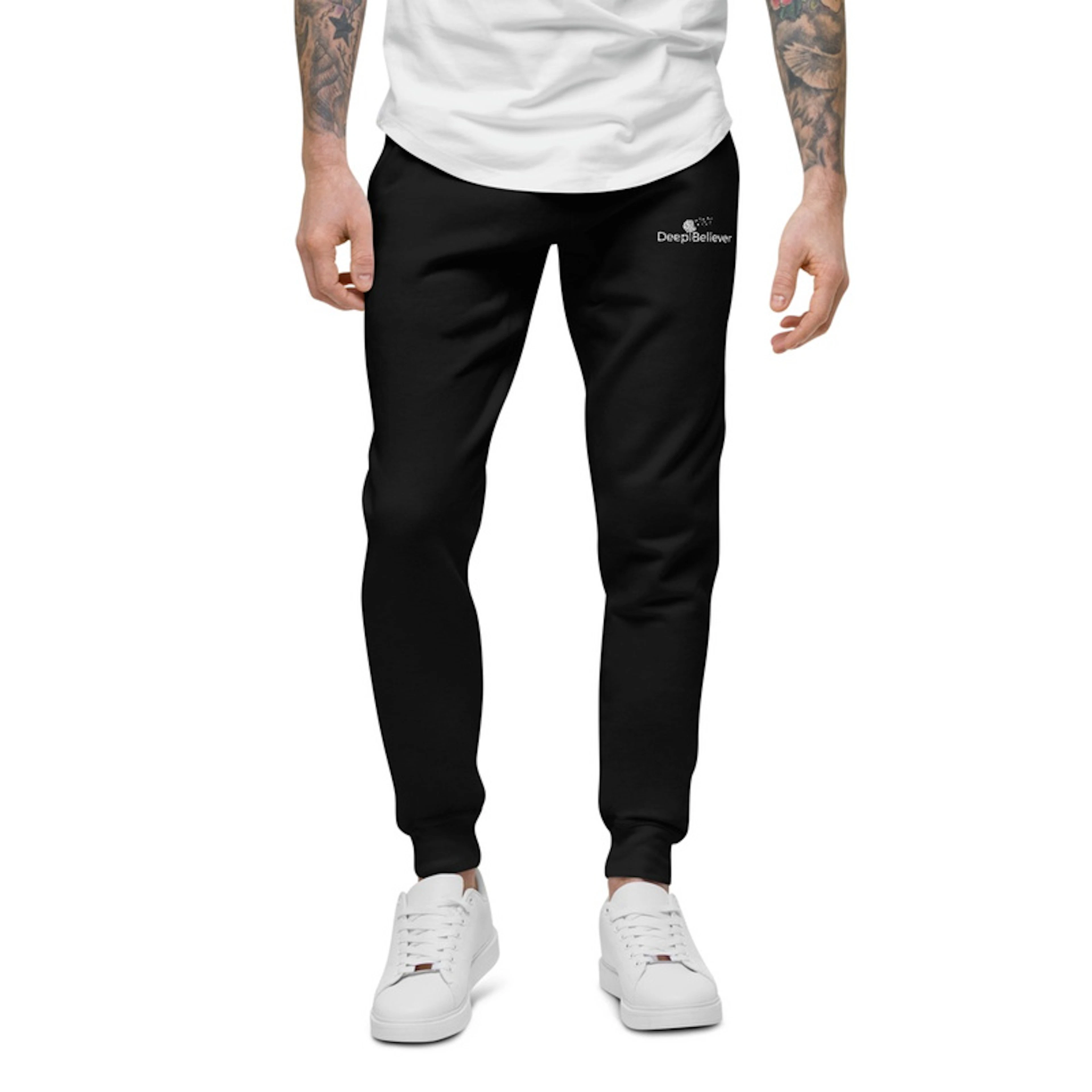 Deep Believer Embroidered Sweatpants
